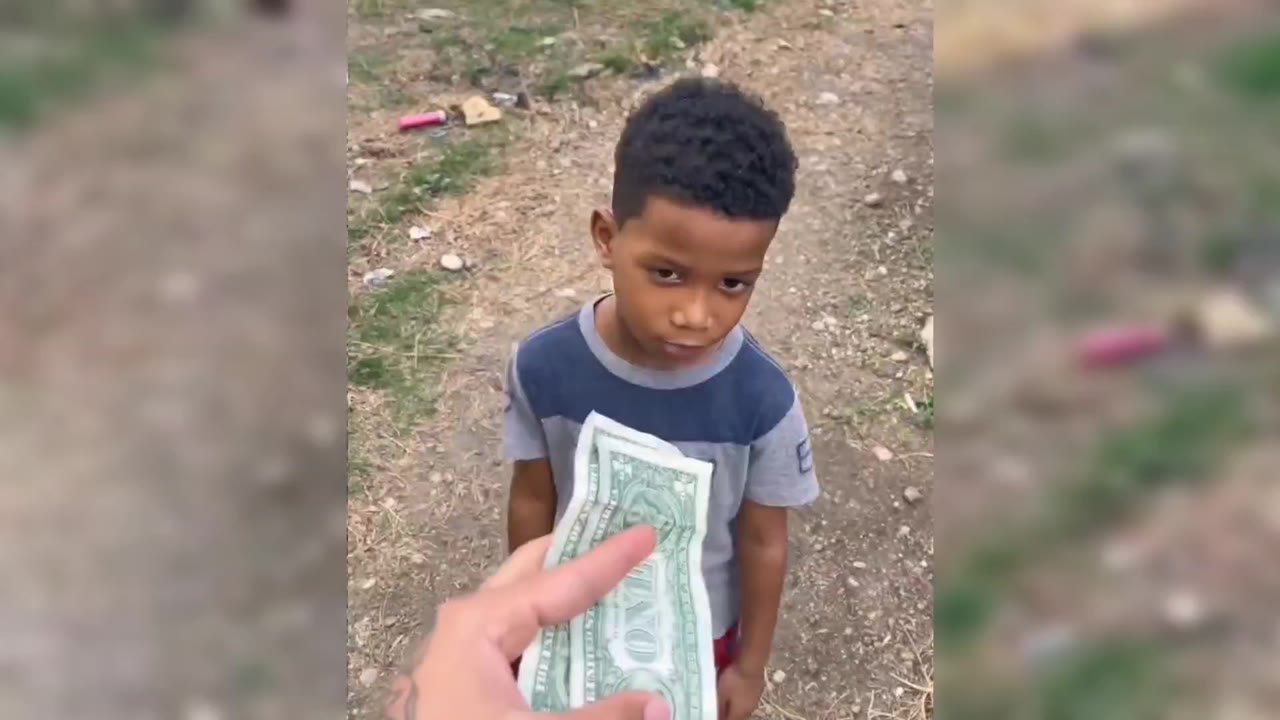 Offering Cash To Child