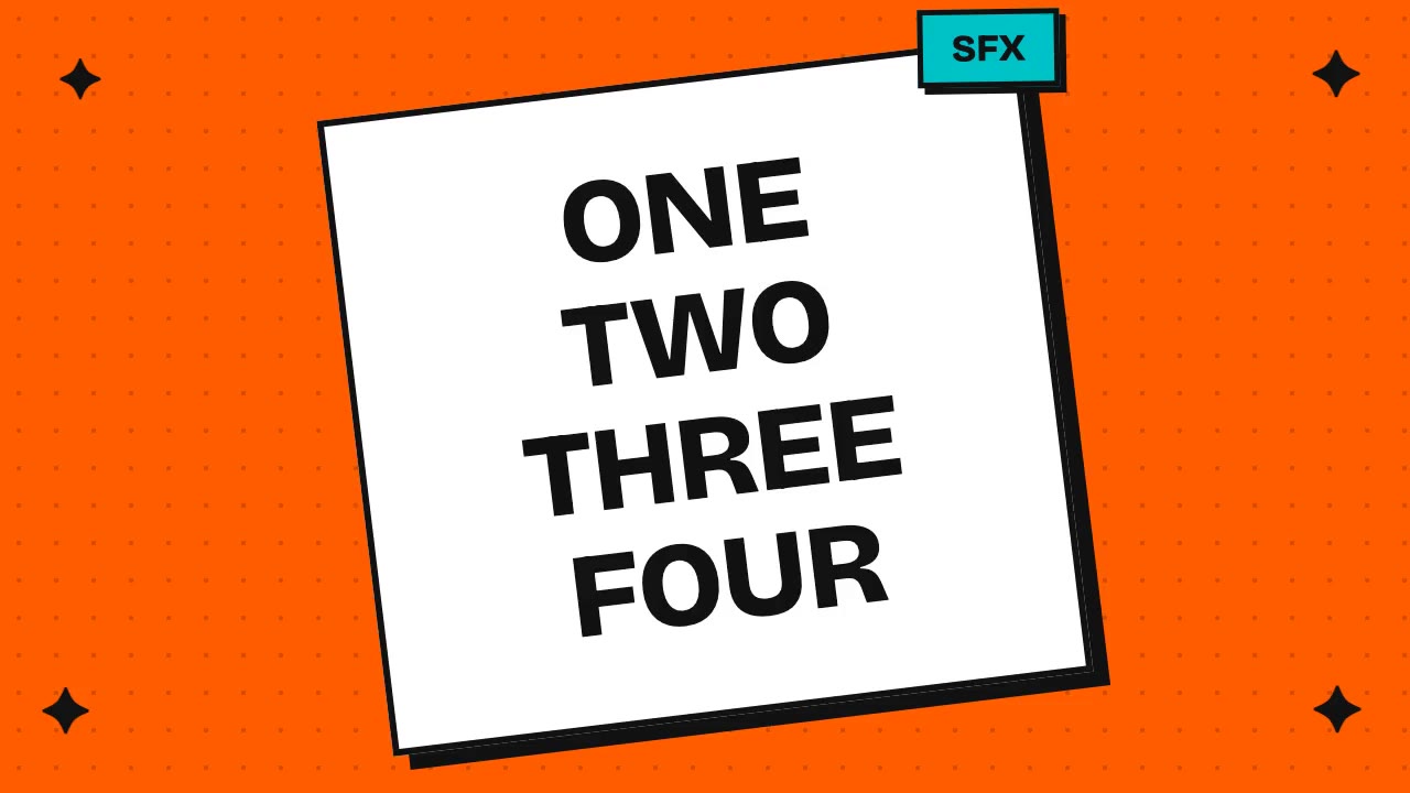 one two three four