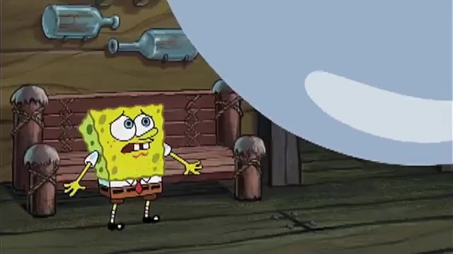 Patrick Points at Money
