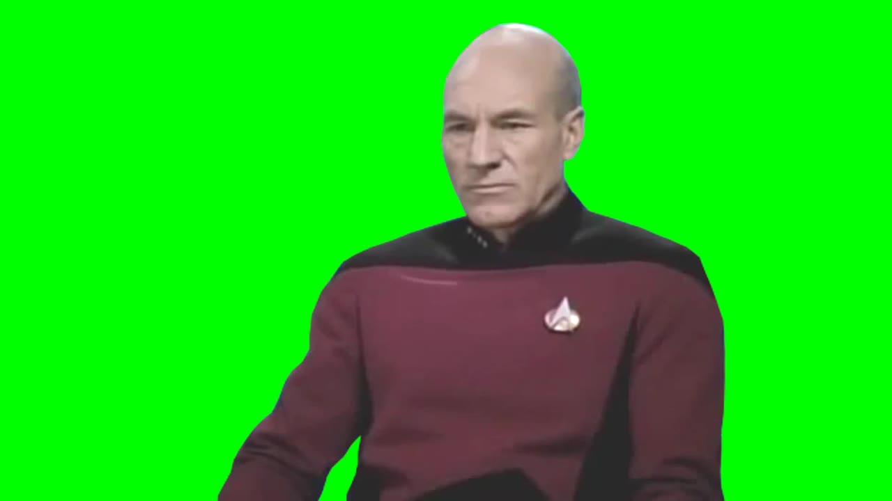Patrick Stewart Epic Facepalm