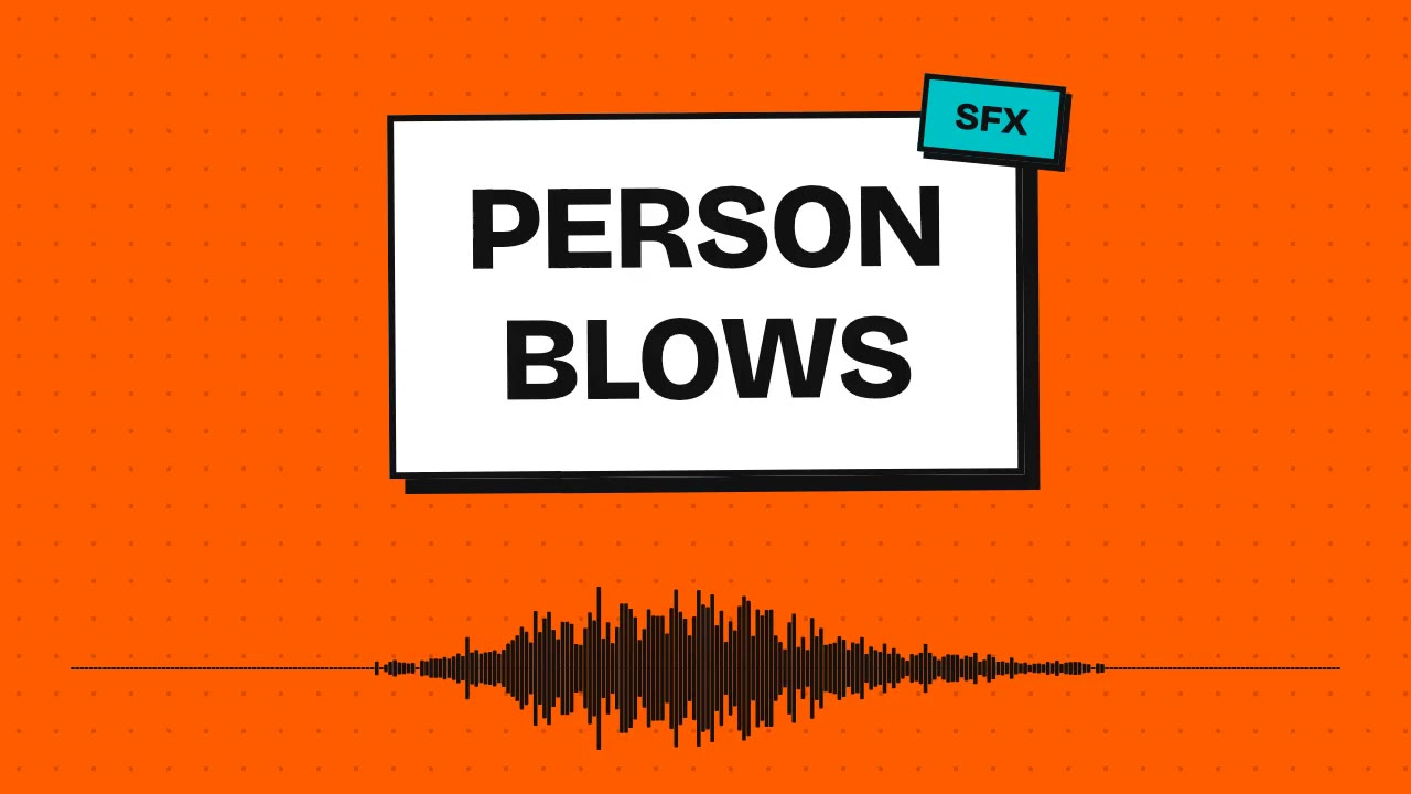 Person Blows