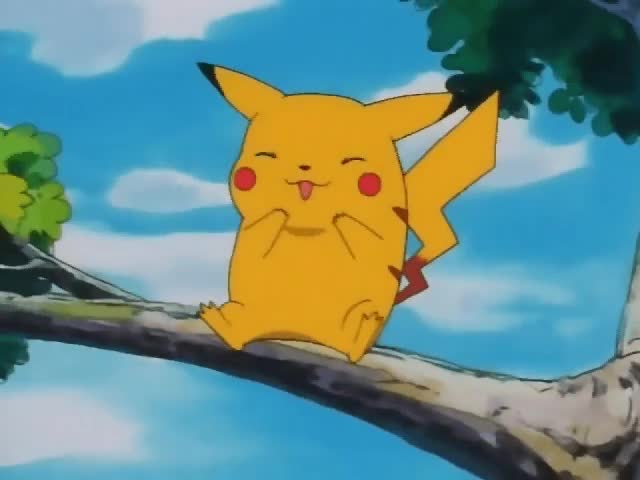 Pikachu Laughing