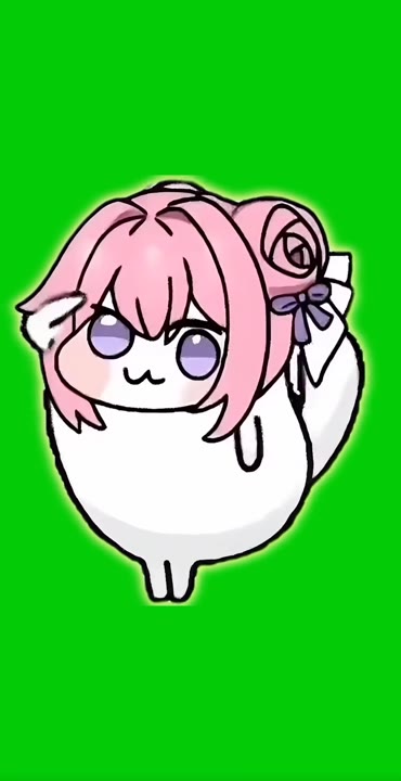 Pink Hair Girl Wiggle