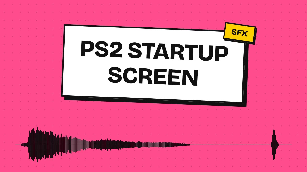 PS2 Startup Screen