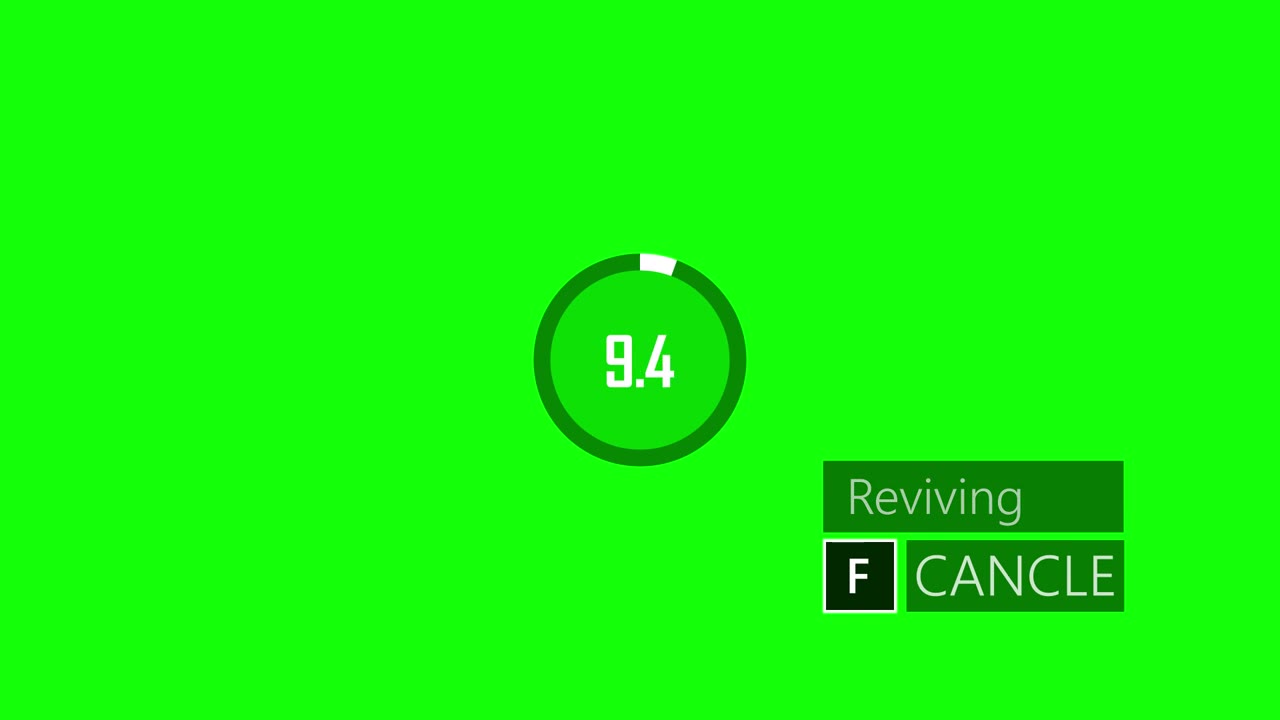 PUBG Revive Countdown