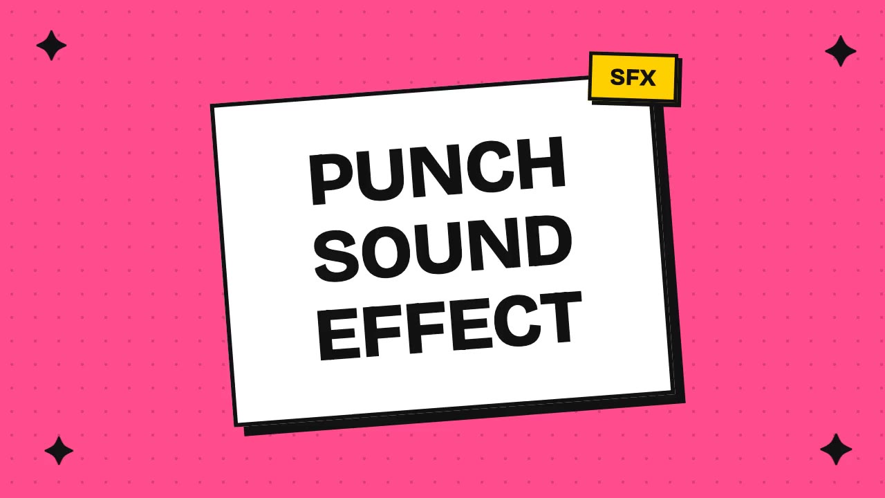 Punch sound effect
