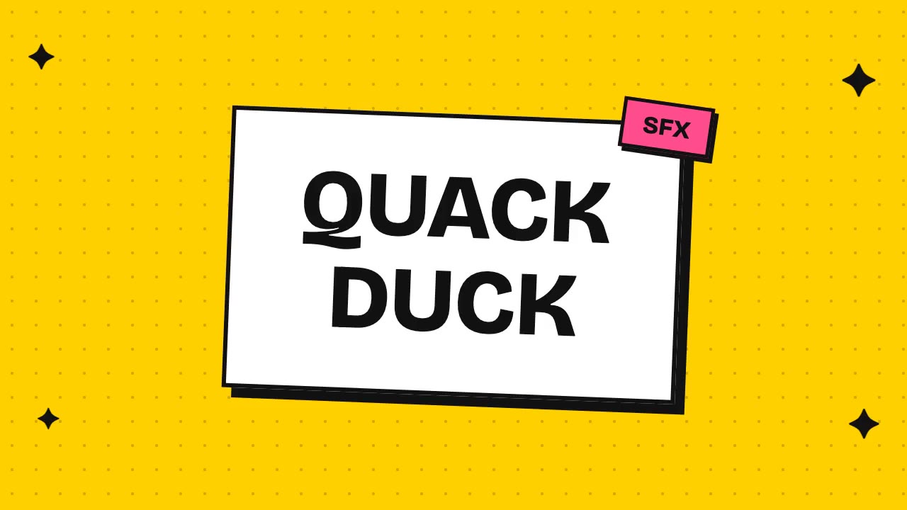 quack duck