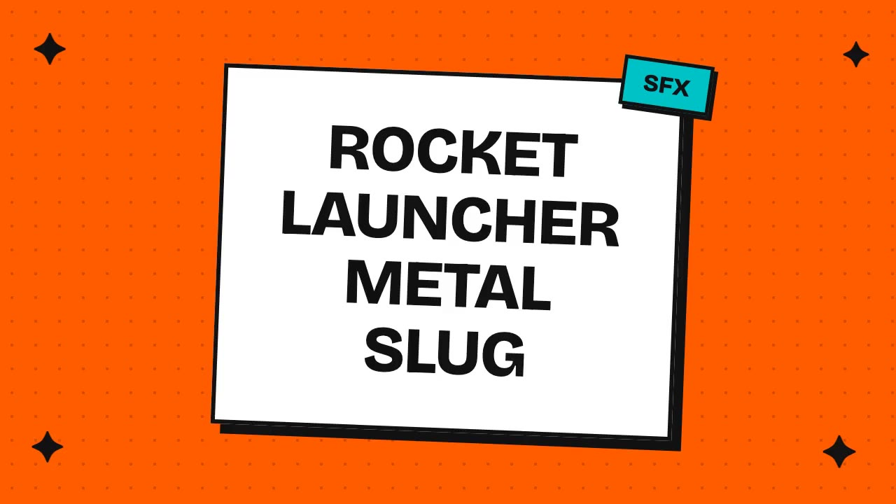 rocket launcher metal slug
