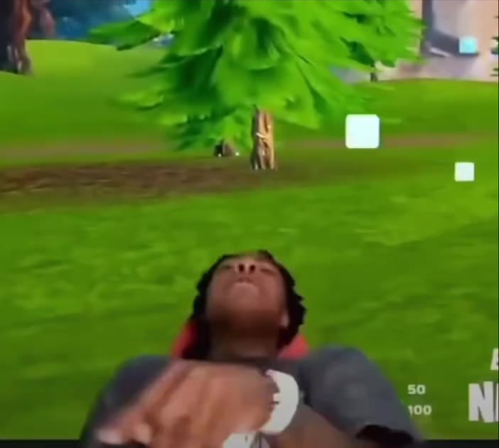 Shocked Look Up Reaction