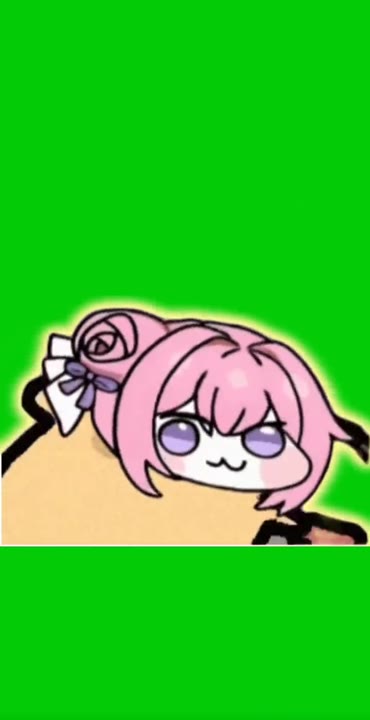 Sleepy Character With Spinning Cat