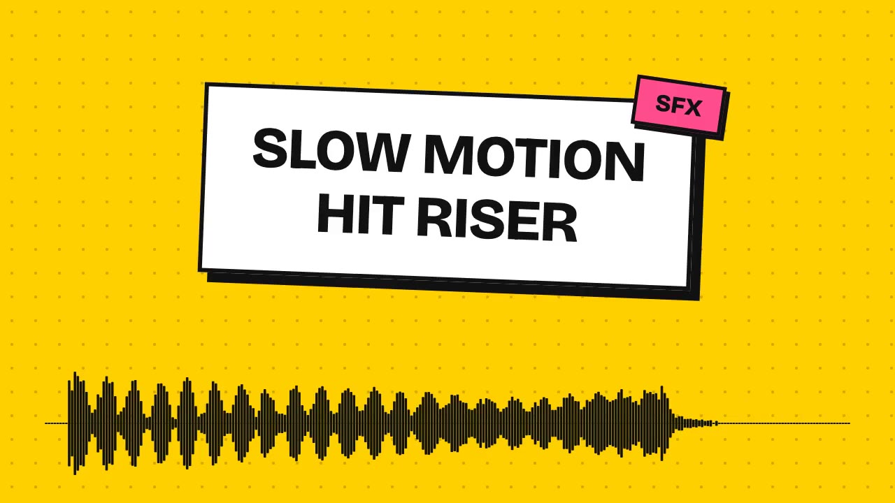 Slow Motion Hit Riser