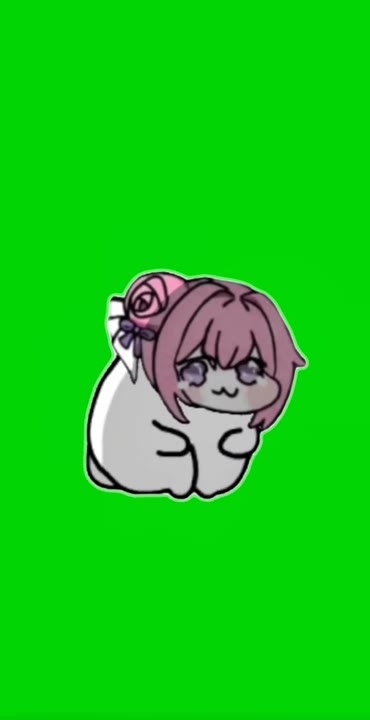 Smiling Anime Character