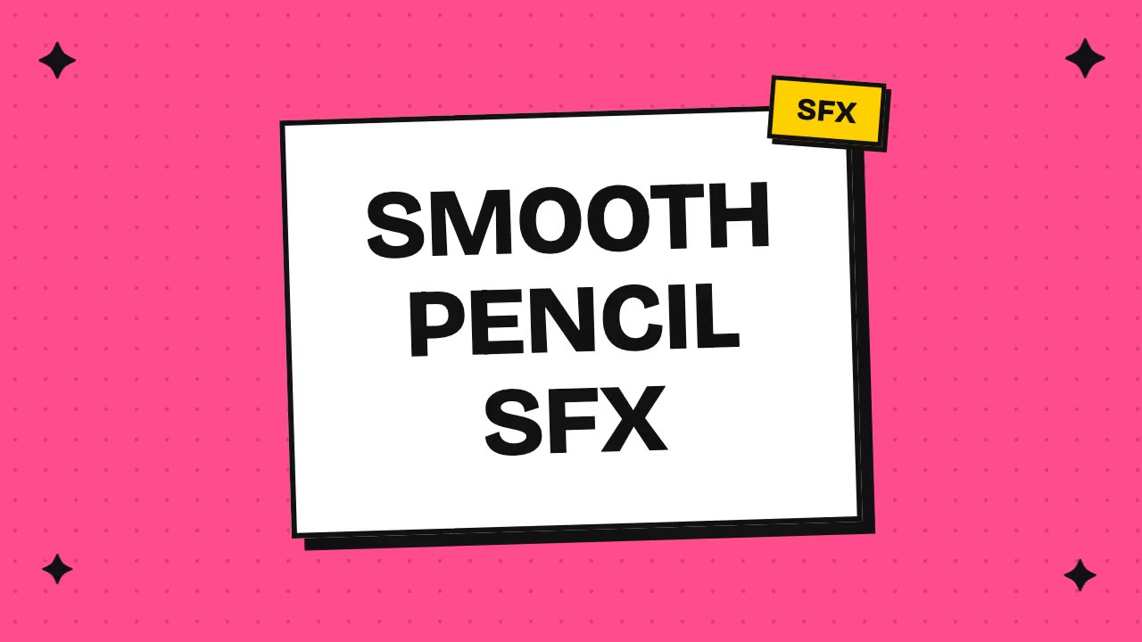 Smooth Pencil Sfx