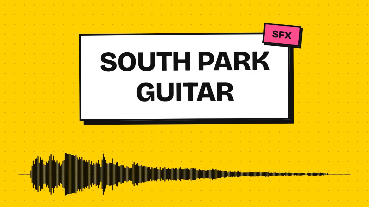 South Park Guitar