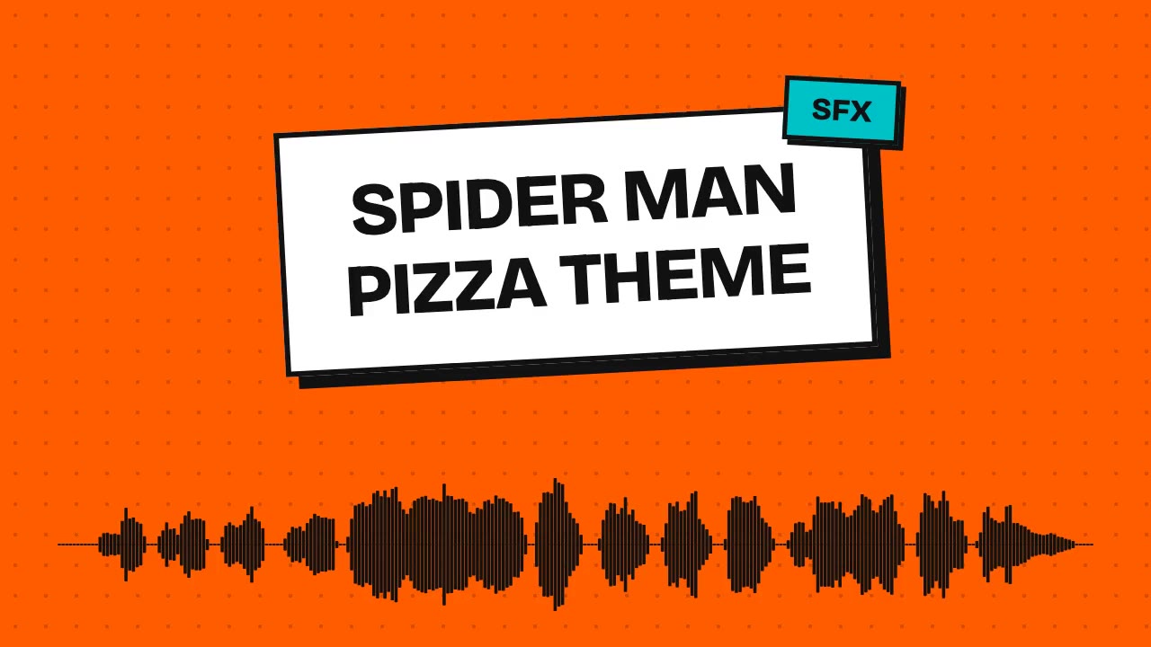 Spider Man Pizza Theme