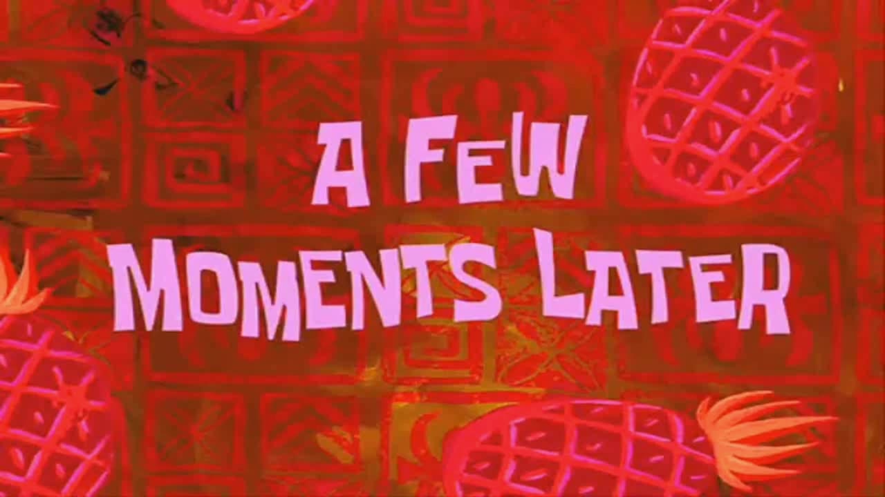 Spongebob Time Cards