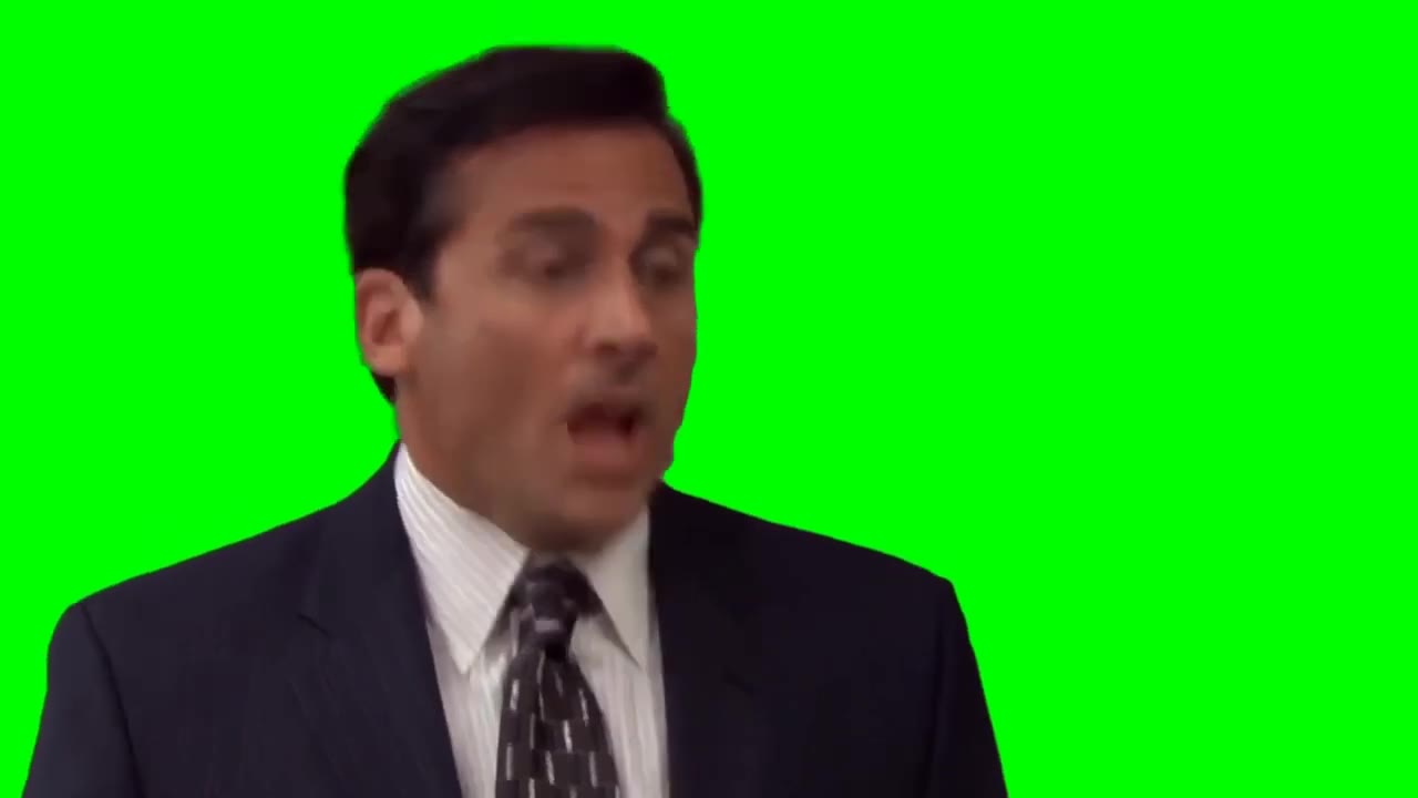 Steve Carell - No God Please No Green Screen