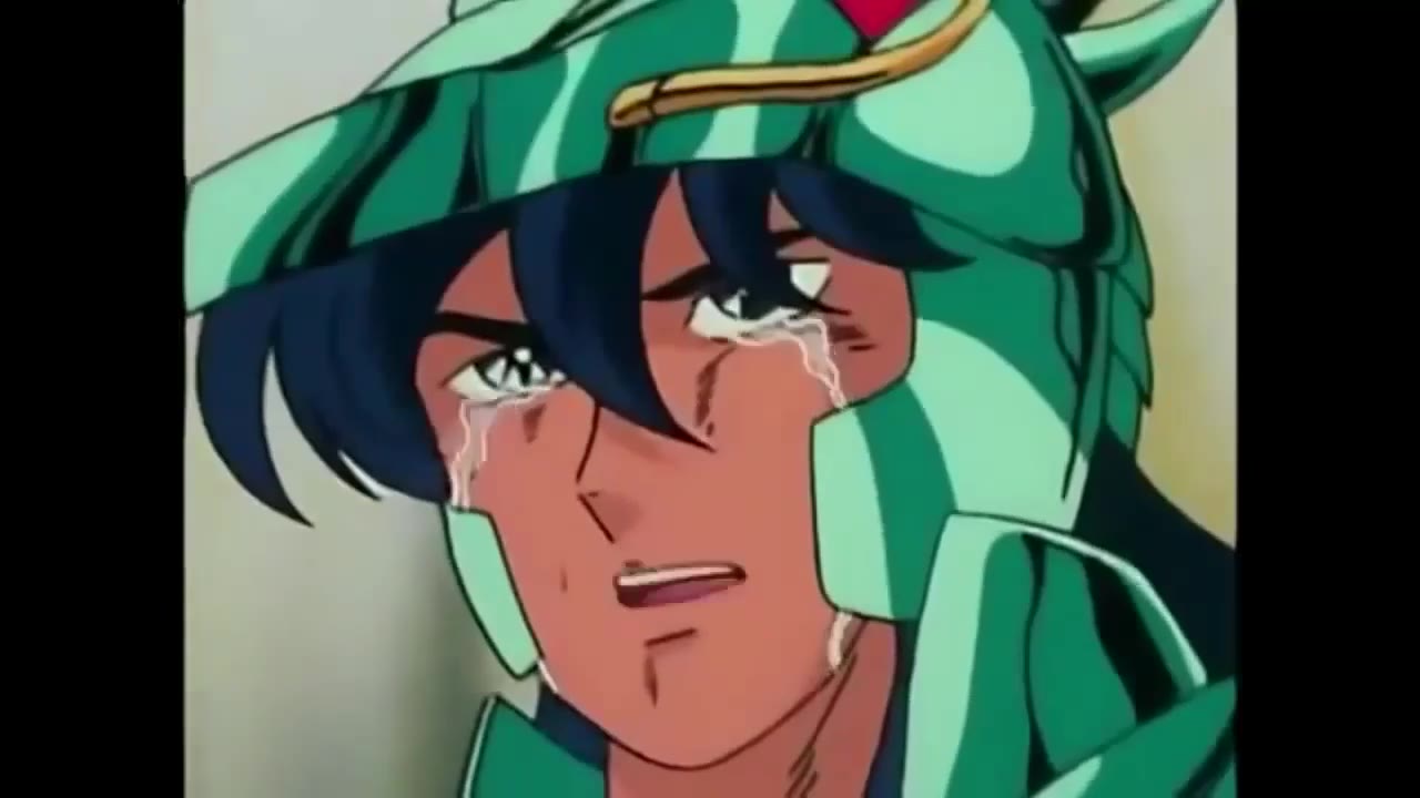 Stoic Anime Soldier Stares