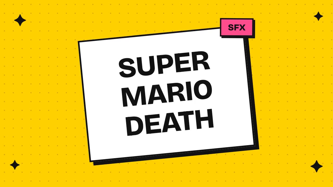 super mario death