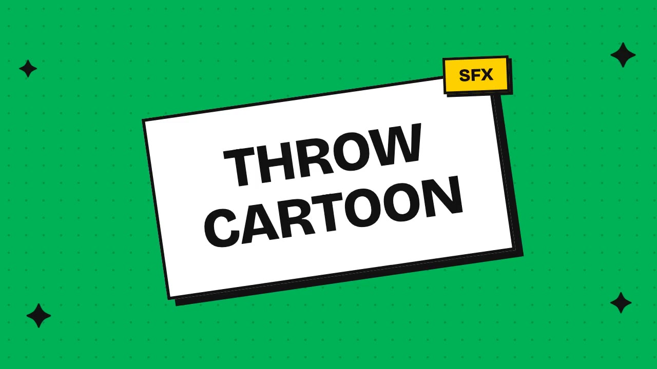 throw cartoon