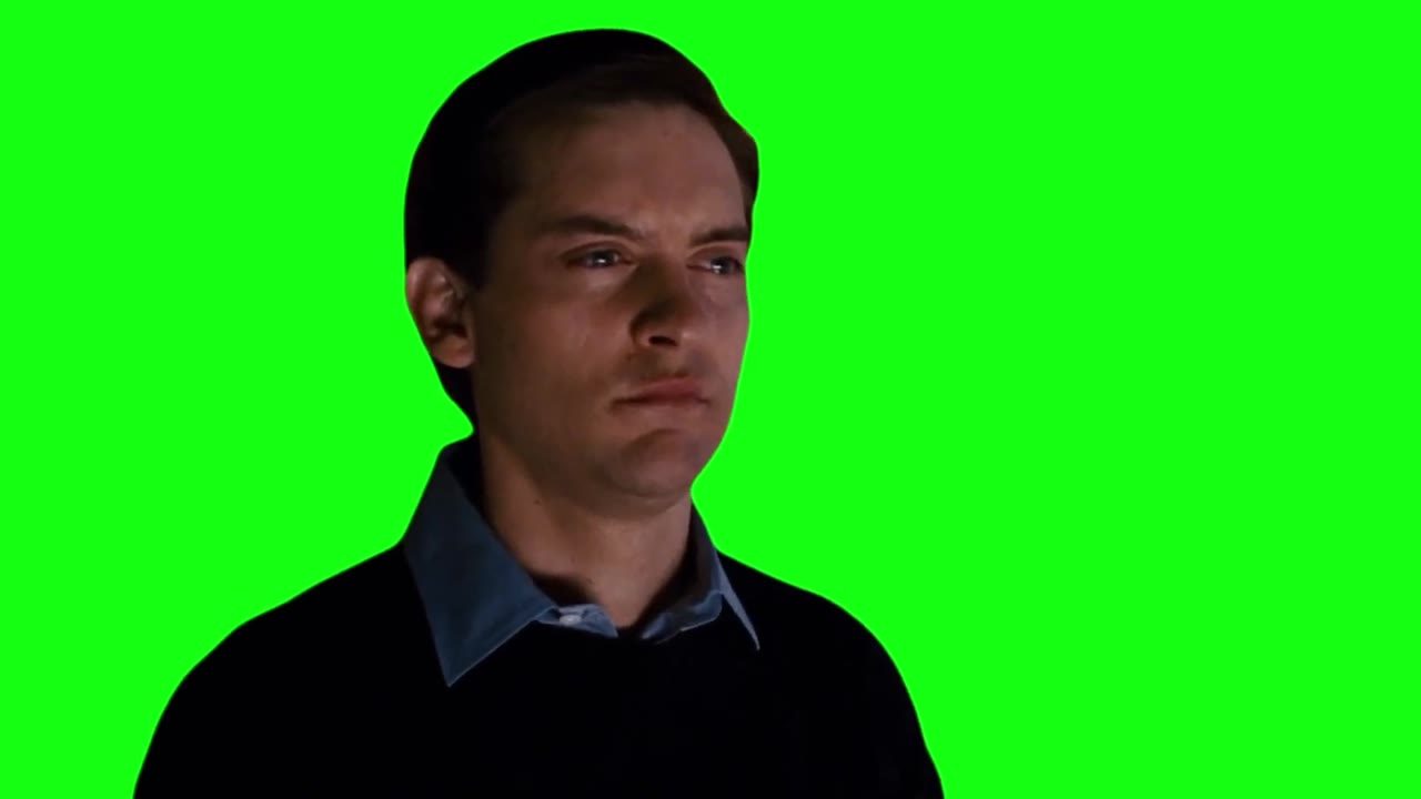 Tobey Maguire - Thinking Scene