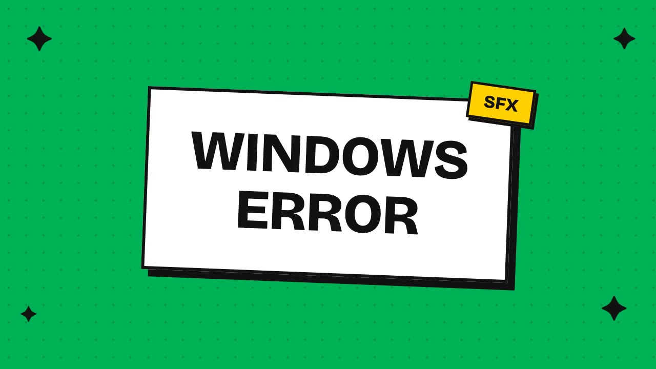 windows error