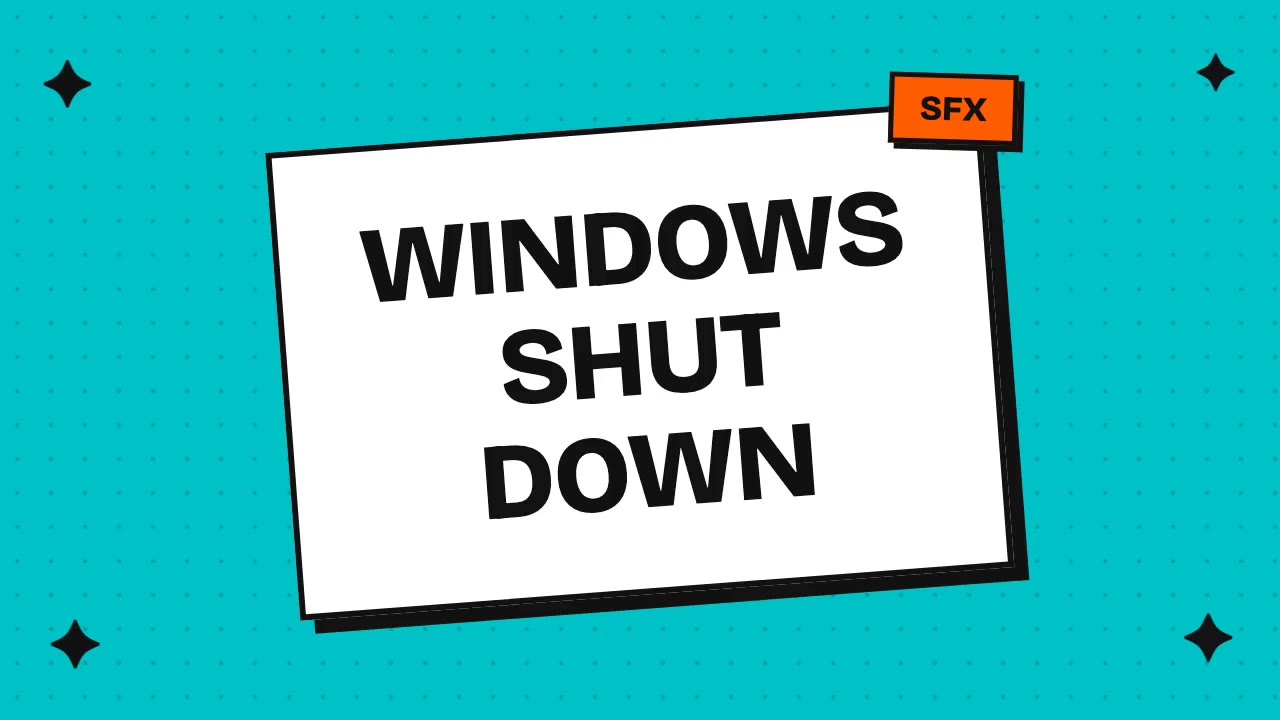 windows shut down