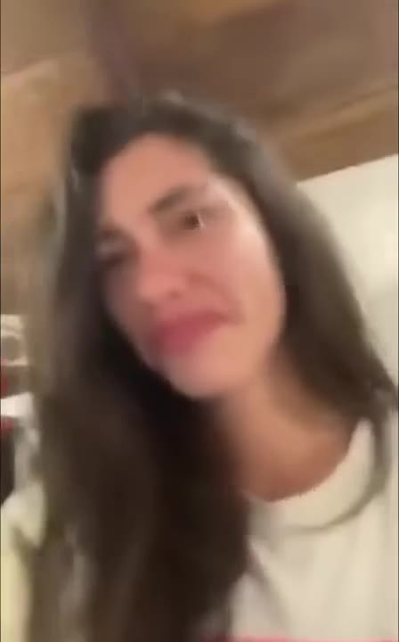 Woman Reacts To Orange Cat