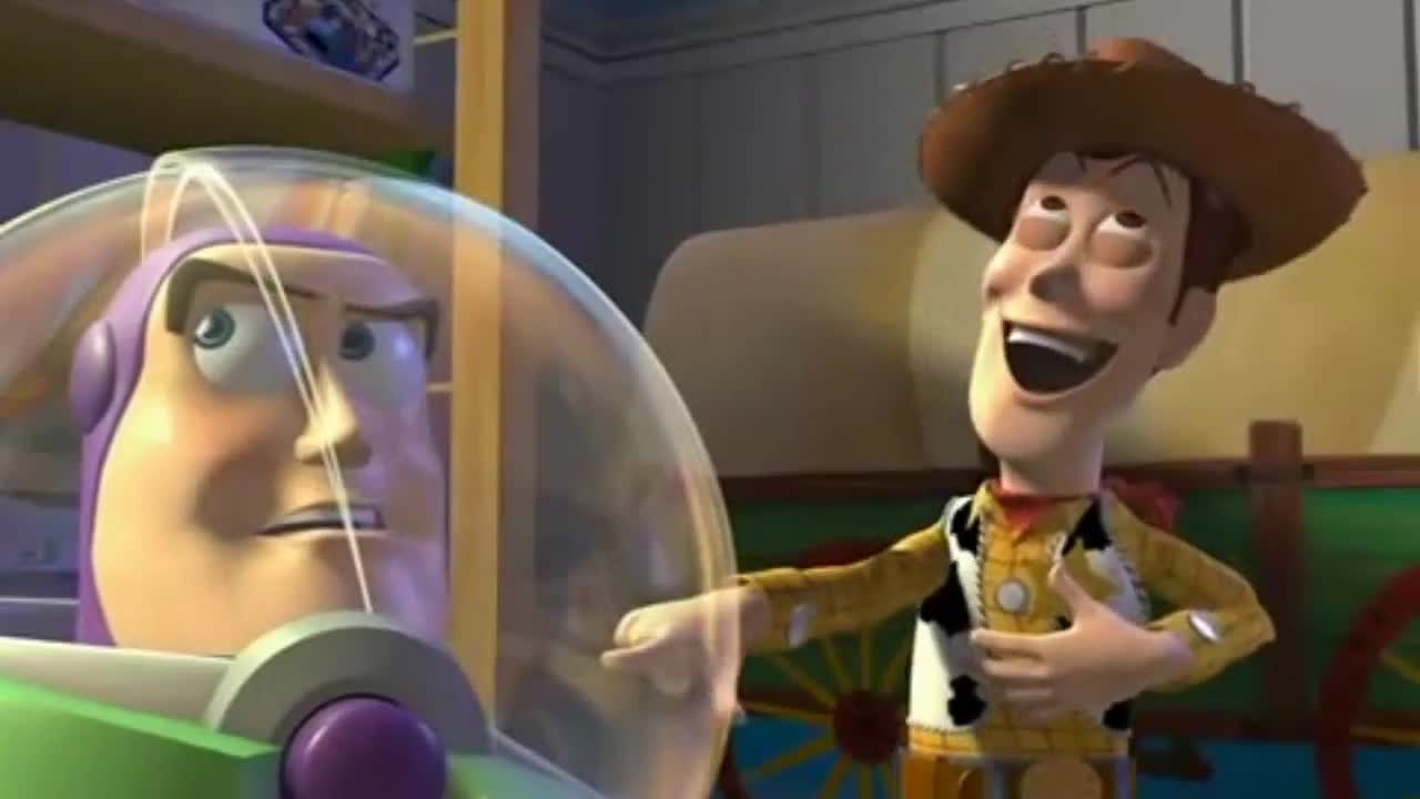 Woody Laughing