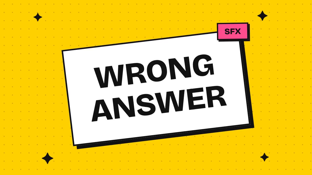 Wrong Answer