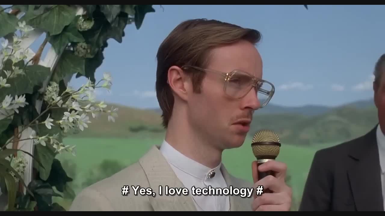 Yes, I love technology