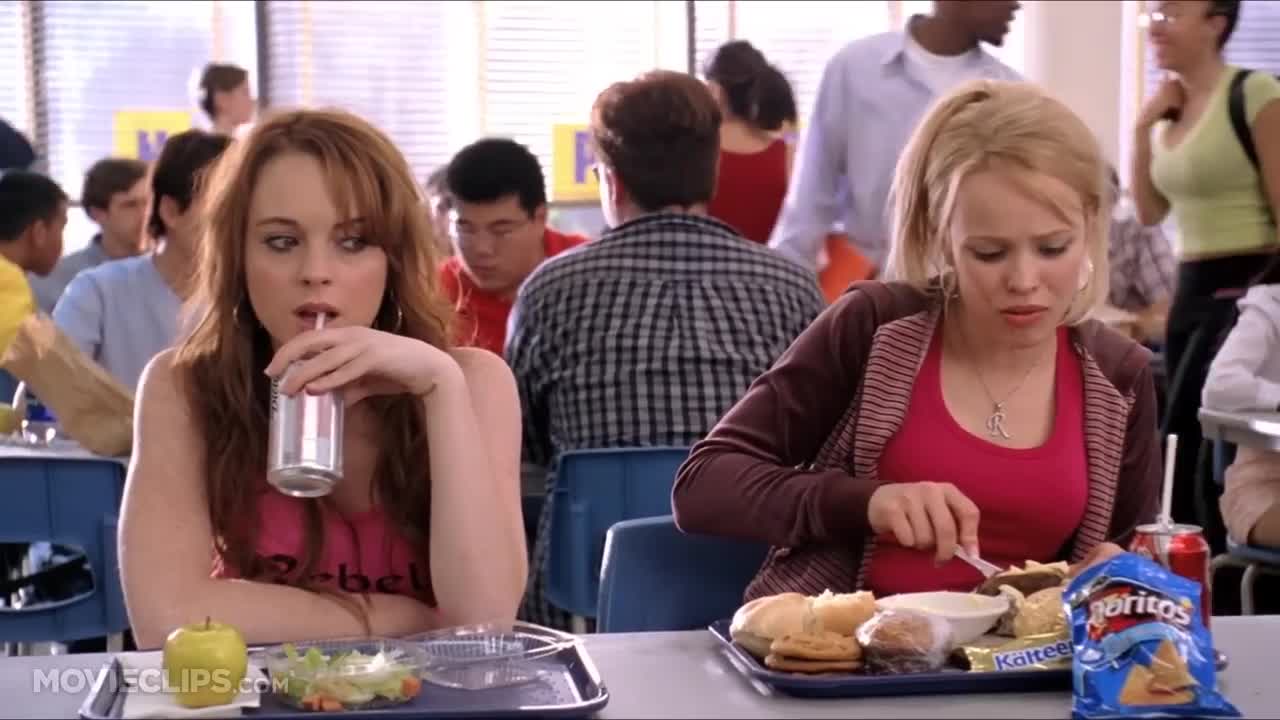 You can't sit with us!