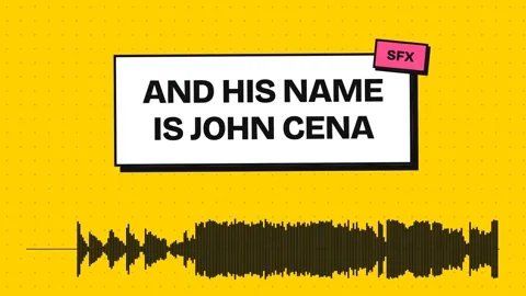 And his name is John Cena