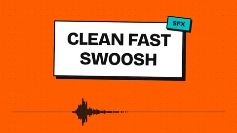 Clean Fast Swoosh