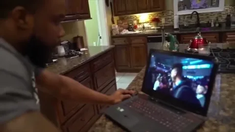 guy punching laptop meme